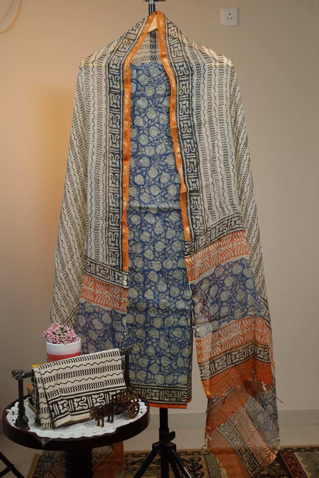 Kota Doriya Salwar - Blue
