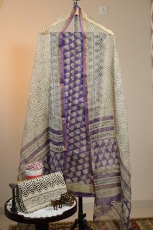Kota Doriya Salwar - Violet