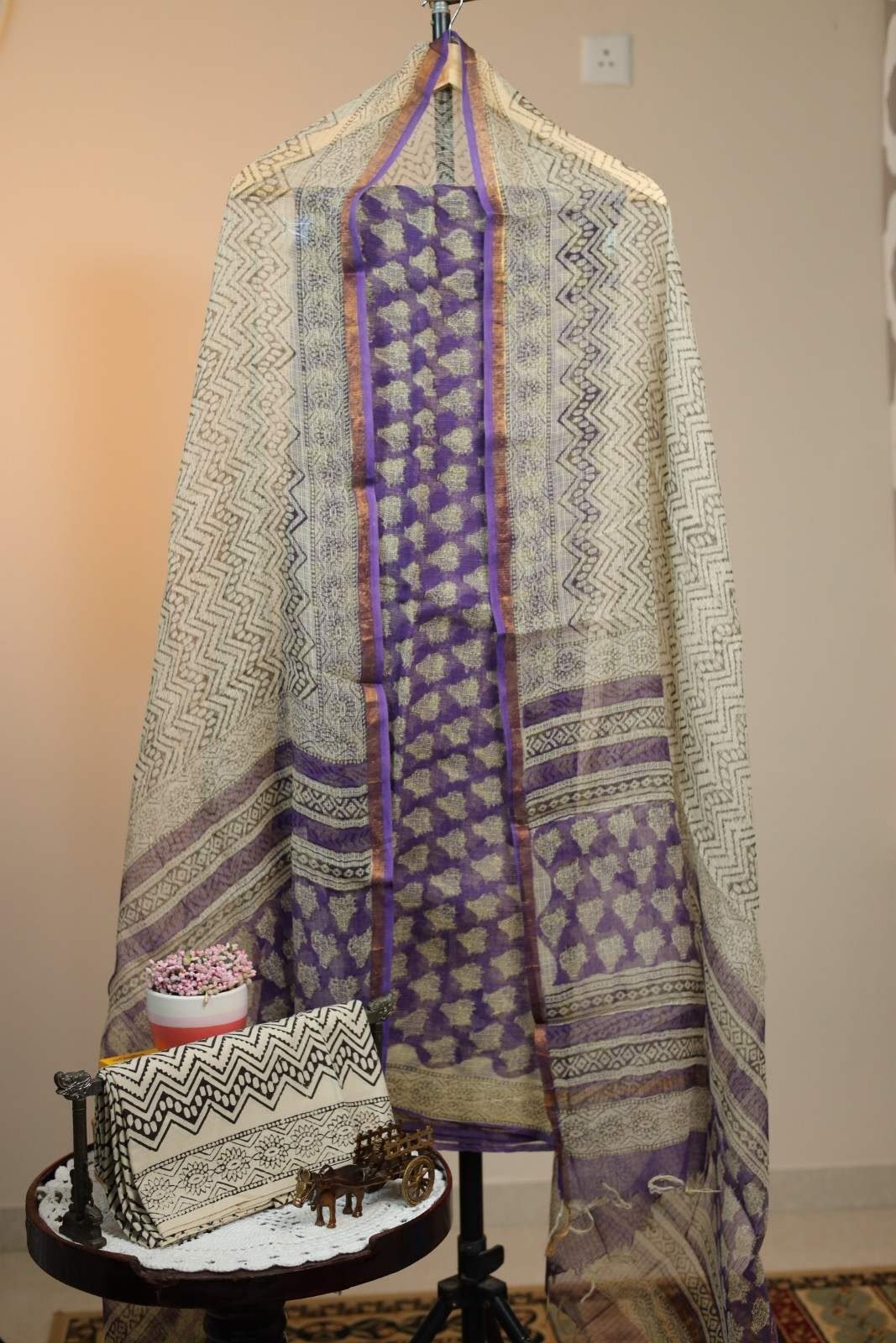 Kota Doriya Salwar - Violet