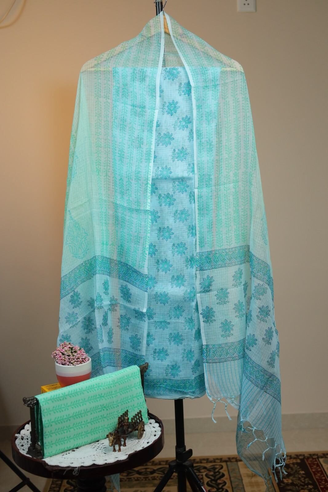 Kota Doriya Salwars - Sky Blue
