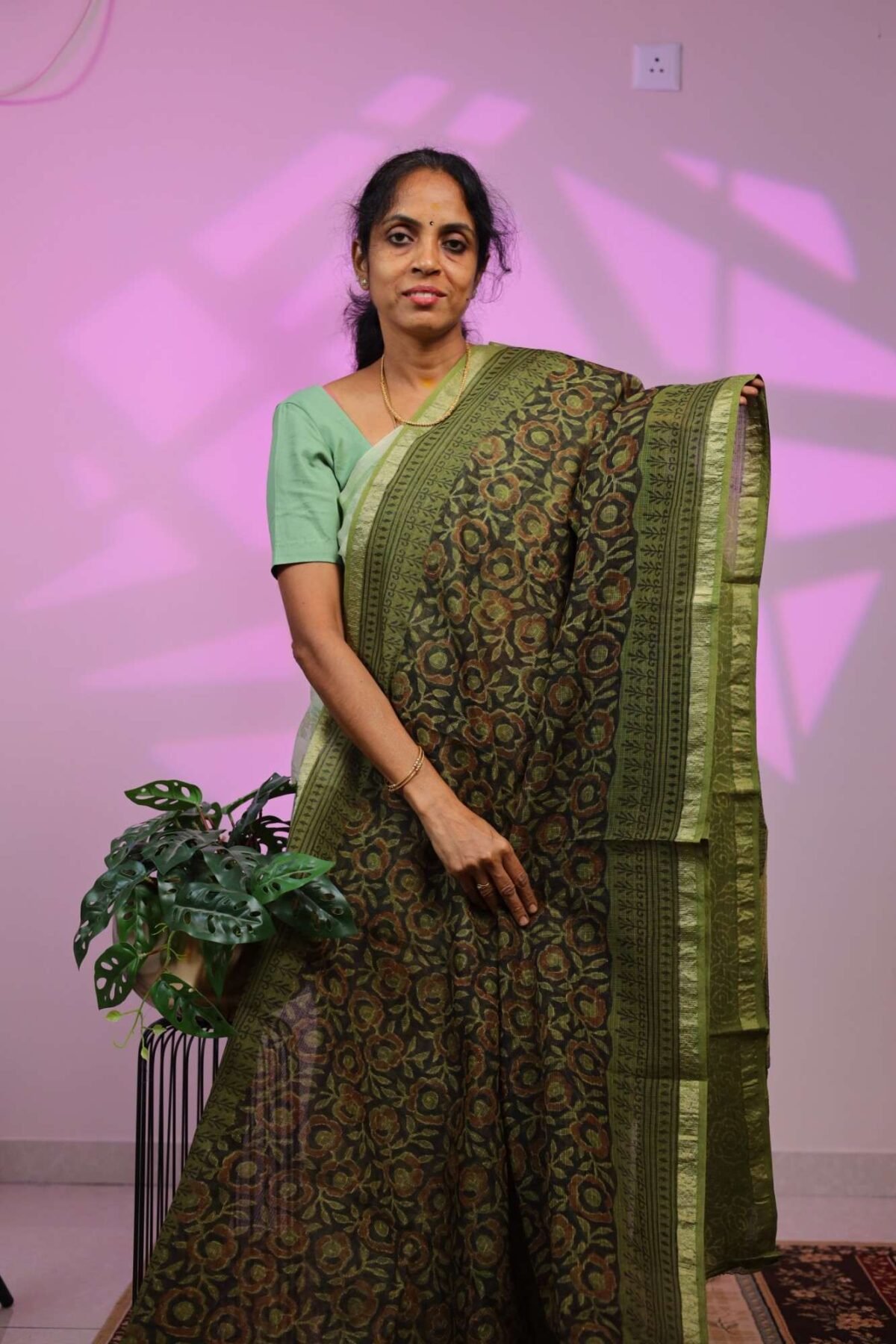 Kota Saree - Green