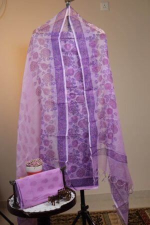 Kota Doriya Salwar - Purple