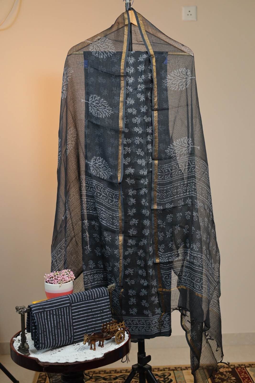 Kota Doriya Salwar - Black
