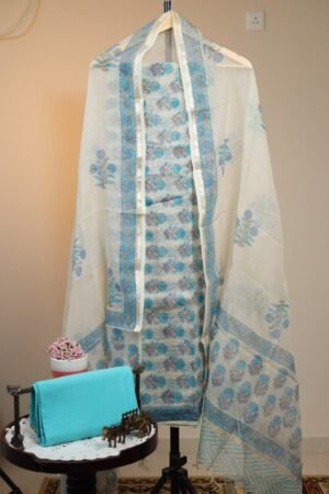 Kota Doriya Salwars - Light Blue