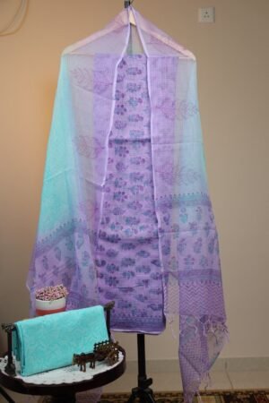Kota Doriya Salwar - Lavender