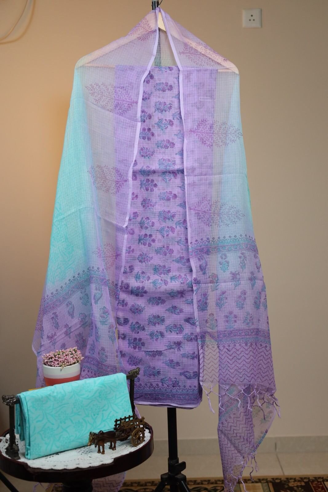 Kota Doriya Salwar - Lavender