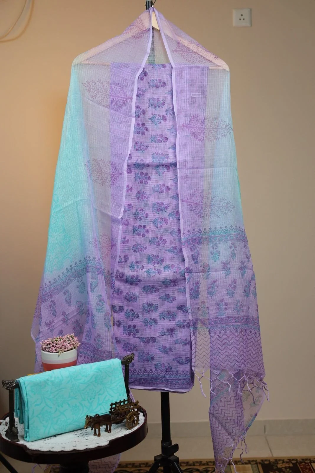 Kota Doriya Salwar - Lavender